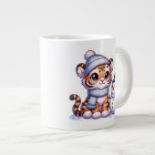 Tiger Jumbo Tasse (Vorderseite Rechts)