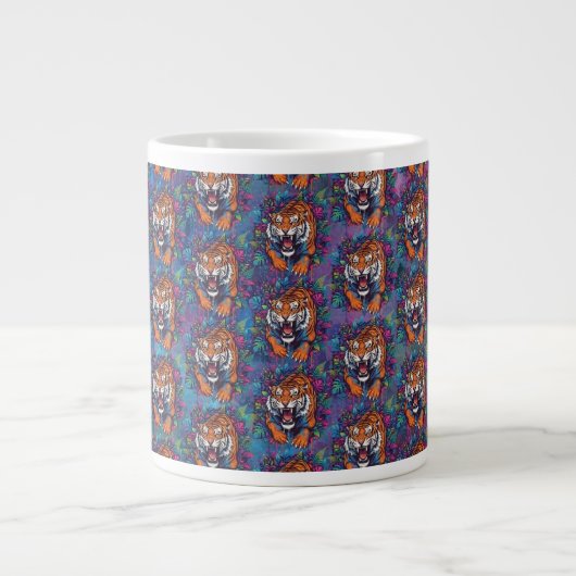 Tiger Jumbo-Tasse (Vorderseite)