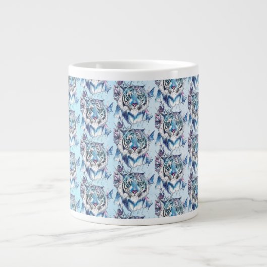 Tiger Jumbo-Tasse (Vorderseite)