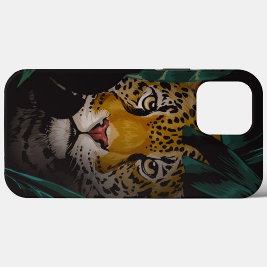 Tiger Jungle | Tier iPhone Case Mate (Rückseite (Horizontal))