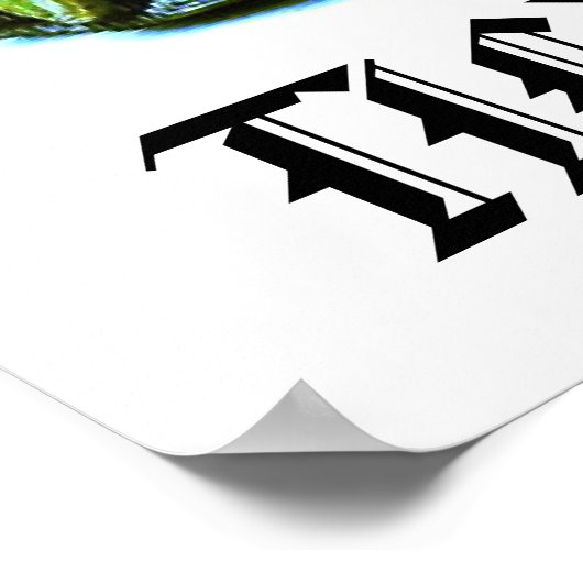 TIGER JUNTING POSTER (Ecke)