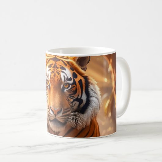Tiger Kaffeetasse (VorderseiteRechts)