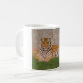 Tiger Kaffeetasse (Vorderseite Links)