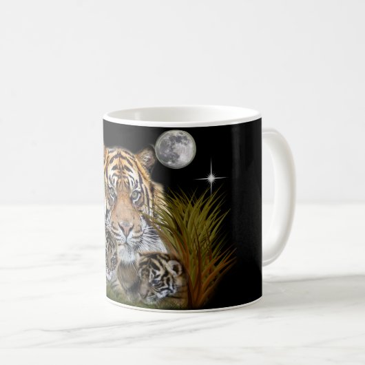 Tiger Kaffeetasse (VorderseiteRechts)