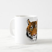 Tiger Kaffeetasse (Vorderseite Links)