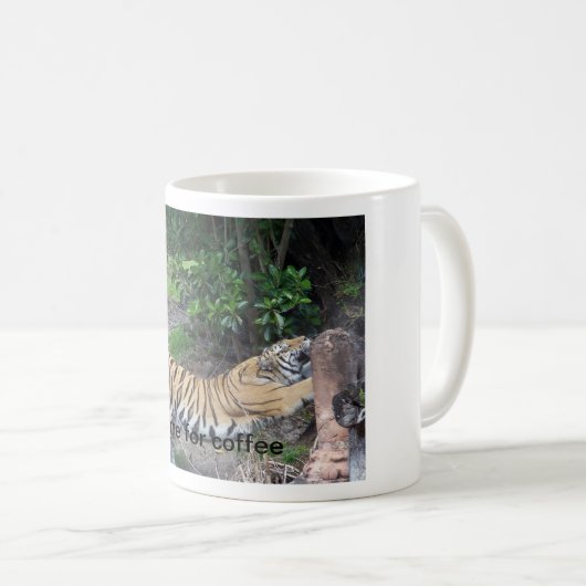 Tiger Kaffeetasse (VorderseiteRechts)