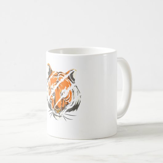 Tiger Kaffeetasse (VorderseiteRechts)