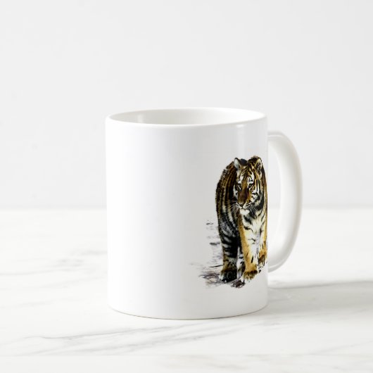 Tiger Kaffeetasse (VorderseiteRechts)