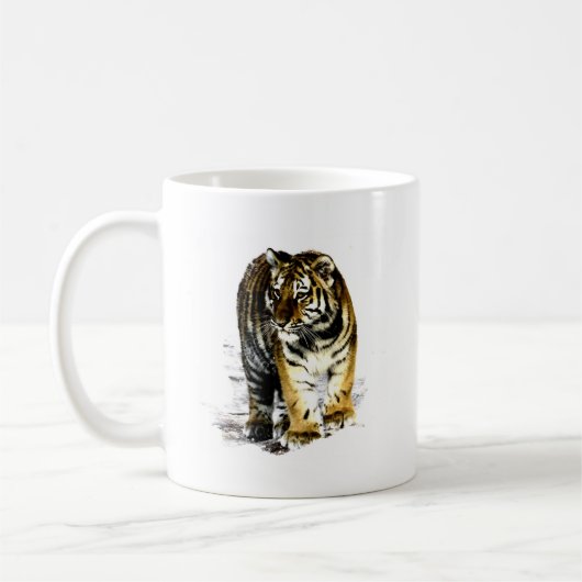Tiger Kaffeetasse (Links)