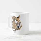 Tiger Kaffeetasse (Vorderseite Links)