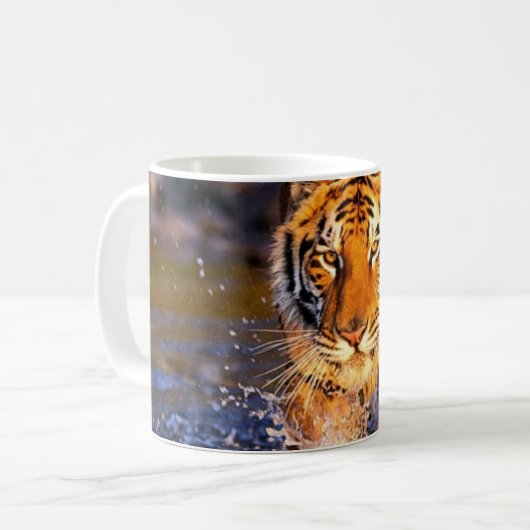 Tiger Kaffeetasse (Vorderseite Links)