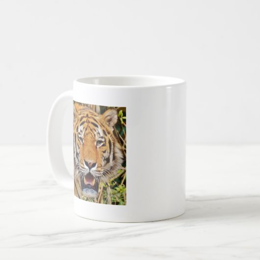 Tiger Kaffeetasse (Vorderseite Links)