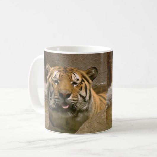 Tiger Kaffeetasse (Vorderseite Links)