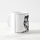 TIGER KAFFEETASSE (Vorderseite Links)