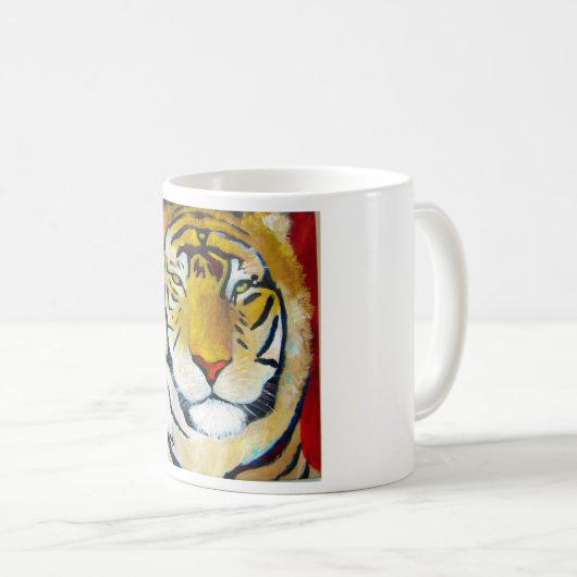 Tiger Kaffeetasse (VorderseiteRechts)