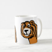 Tiger Kaffeetasse (VorderseiteRechts)