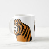 Tiger Kaffeetasse (Vorderseite Links)