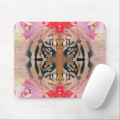 Tiger Kaliedi Digitale Kunst Mousepad (Mit Mouse)