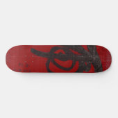 Tiger-Kanji Skateboard (Horizontal)