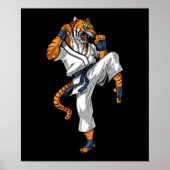 Tiger Karate Poster (Vorne)