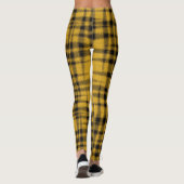 Tiger Kariert Leggings (Rückseite)