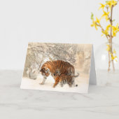 Tiger Karte (Gelbe Blume)