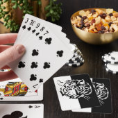 Tiger/Katze Spielkarten (In Situ)