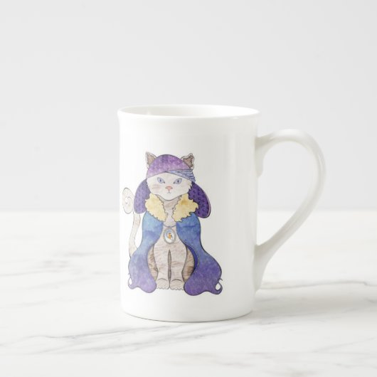 Tiger-Katzen-China-Schale Porzellantasse (Rechts)