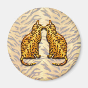 Tiger-Katzen Magnet