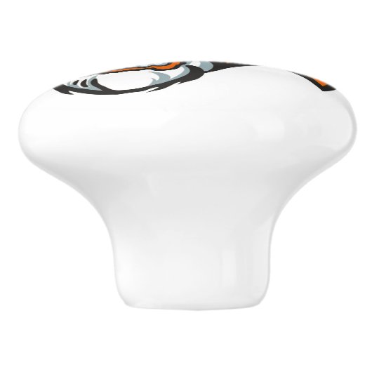 Tiger Keramik Drawer Knob - SRF Keramikknauf (Seitenansicht)