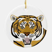 Tiger Keramik Ornament (Hinten)
