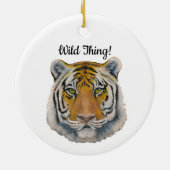 Tiger Keramik Ornament (Hinten)