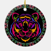 Tiger Keramik Ornament (Hinten)