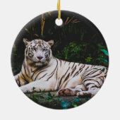Tiger Keramik Ornament (Hinten)