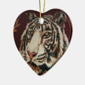 Tiger Keramik Ornament (Links)