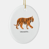 Tiger Keramik Ornament (Rechts)