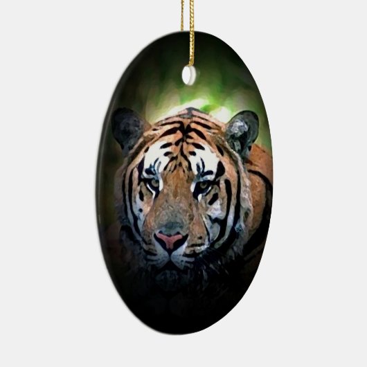 Tiger Keramik Ornament (Rechts)