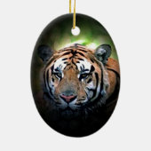 Tiger Keramik Ornament (Hinten)