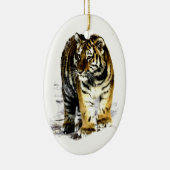 Tiger Keramik Ornament (Rechts)