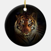 Tiger Keramik Ornament (Hinten)