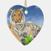 Tiger Keramik Tile Keramik Ornament (Rechts)
