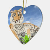 Tiger Keramik Tile Keramik Ornament (Links)