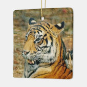 Tiger Keramikornament (Links)