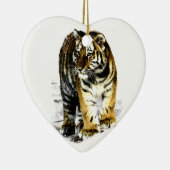 Tiger Keramikornament (Rechts)