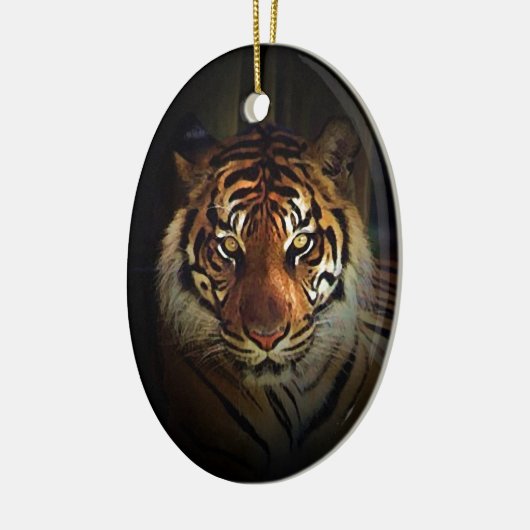 Tiger Keramikornament (Links)
