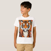 Tiger Kids T-Shirt (Vorne ganz)