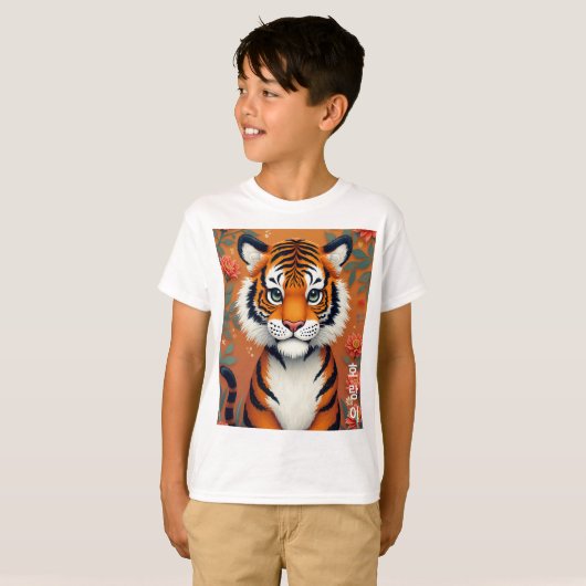 Tiger Kids T-Shirt (Vorne ganz)