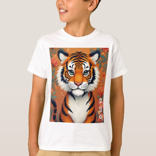 Tiger Kids T-Shirt (Vorderseite)