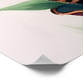 Tiger - Kindermotiv Poster (Ecke)