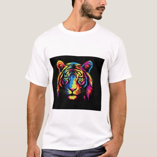 Tiger King-Shirt T-Shirt (Vorderseite)